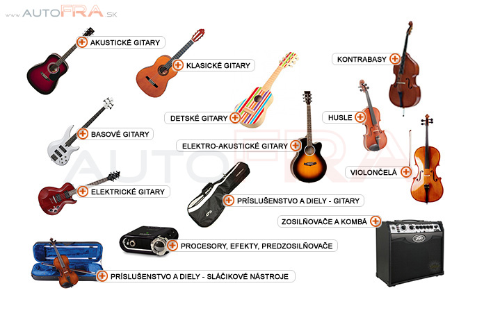Sprostredkovanie tovaru z Poľska: Elektrické gitary – Gitary a sláčikové  nástroje – Tovar z Poľska | Autofra